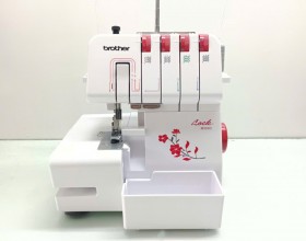 Máy vắt sổ gia đình Brother  Lock M343D, Máy vắt sổ gia đình 4 ống chỉ , Vắt sổ se bèo 