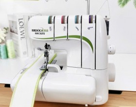 Máy vắt sổ gia đình 2 kim 4 chỉ MEKKA - MK325