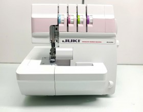 Máy vắt sổ chập ráp áo thun, vắt sổ gia đình JUKI 4 ống chỉ