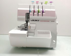 Máy vắt sổ gia đình 2 kim 4 ống chỉ JUKI vắt sổ se bèo