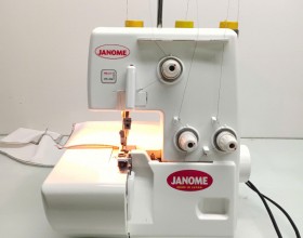 Máy vắt sổ JANOME 3 ống chỉ, Máy vắt sổ gia đình nội địa nhật bản JANOME 