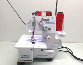 Máy KANSAI KS323 gia đình 2 kim 3 chỉ, Máy trần đè gia đình Mini KS323