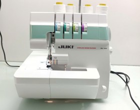 Máy vắt sổ gia đình JUKI 4 chỉ , Vắt sổ chập ,Se bèo
