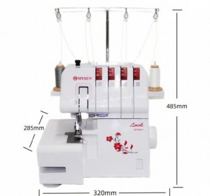 MÁY VẮT SỔ GIA ĐÌNH SINGER  2 KIM 4 ỐNG CHỈ