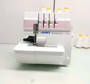 Máy vắt sổ gia đình JUKI 4 chỉ, vắt sổ chập cuốn biên 