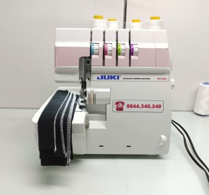 Máy vắt sổ chập ráp áo thun, vắt sổ gia đình JUKI 4 ống chỉ